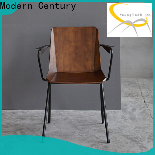 Modern Century wooden lounge chair factory for study