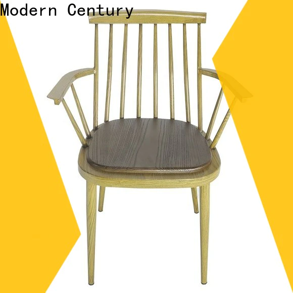 custom metal dining chairs factory for table