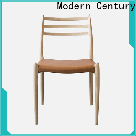 Modern Century 100% quality white wood chairs brand for balcony