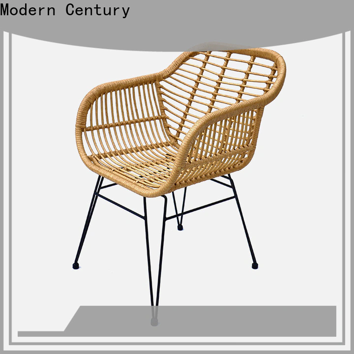 Modern Century oem odm rattan beach chair from China for living room