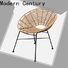 Modern Century black rattan chair manufacturer for bedroom