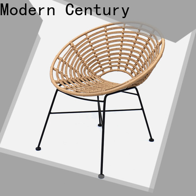 Modern Century black rattan chair manufacturer for bedroom