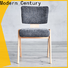 Modern Century metal and wood dining chairs supplier for garden