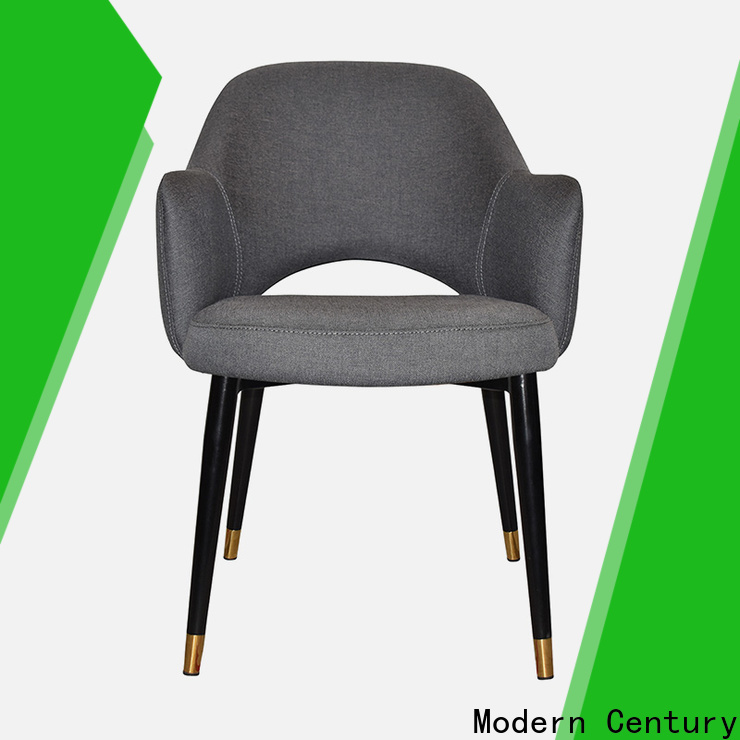 Modern Century standard faux leather dining chairs wholesale for family