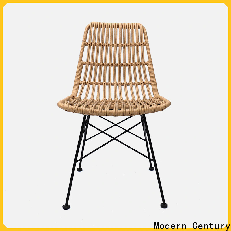 Modern Century standard indoor rattan chair brand