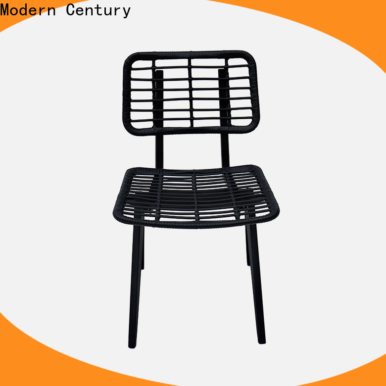 Modern Century rattan bistro chair trader for desk