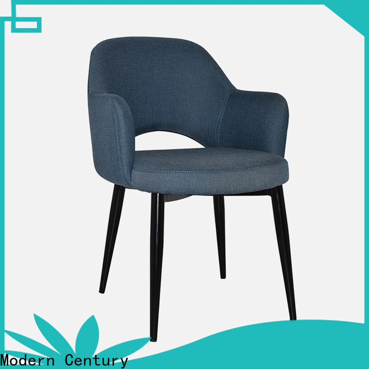 Modern Century oem odm steel dining chairs supplier for dining hall