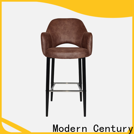 Modern Century leather bar stools supplier for sale