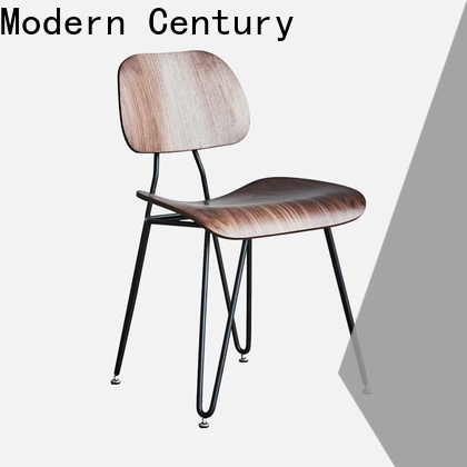 Modern Century metal and wood dining chairs factory for kids