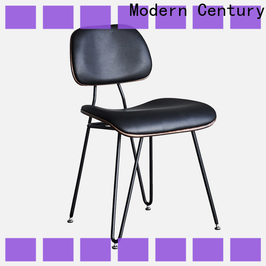 Modern Century 2021 metal and wood dining chairs manufacturer for study table
