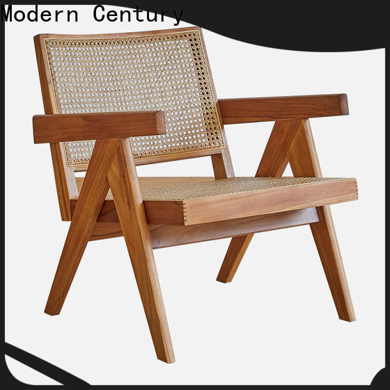 Modern Century standard metal and wood chairs brand for old person