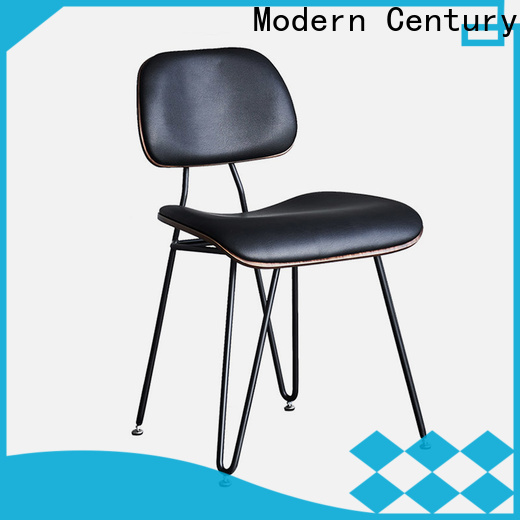 Modern Century new black wooden chairs supplier for dining table