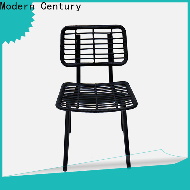 Modern Century sturdy rattan dining chairs supplier