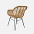standard rattan folding chair factory for sale