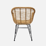 Modern Century rattan office chair brand for living room