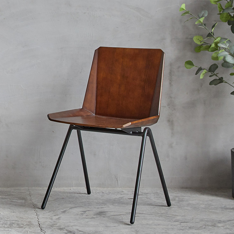 Modern Century metal and wood chairs trader for study-1