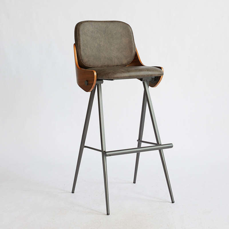 Modern Century gray bar stools from China for sale-1